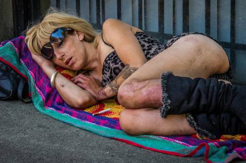 Ted McGrath: Street Sleeper - Vancouver, 2014