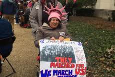Women's March, Washington, fotó: Singer Ilona